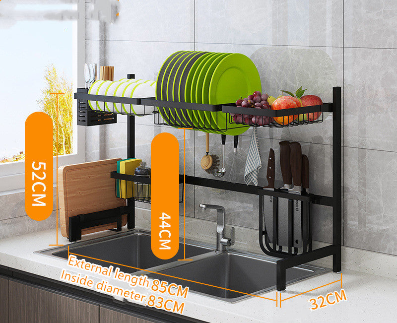 Retractable Sink Dish Rack - SLW Home