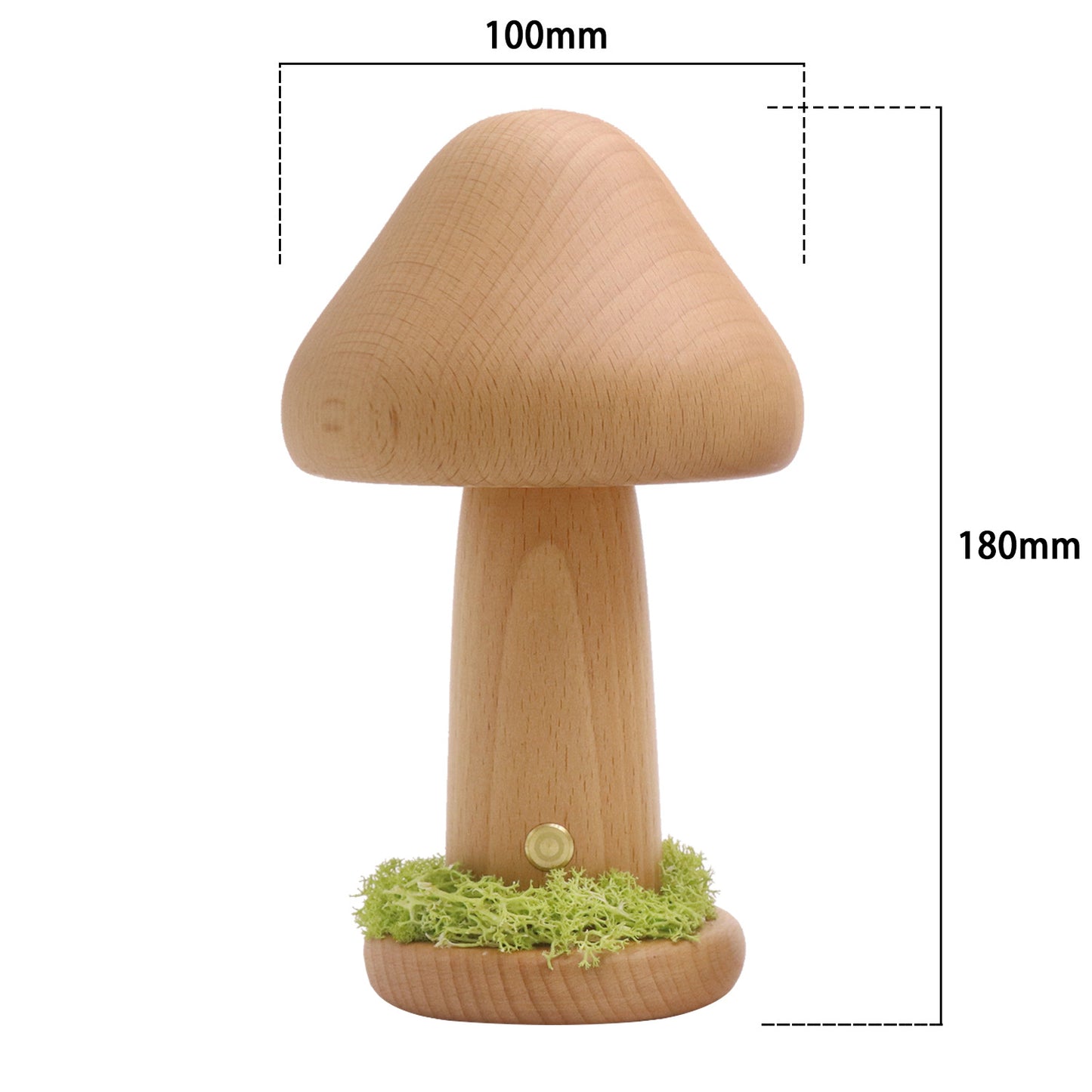 Twist Head Mushroom Touch Night Lamp - SLW Home