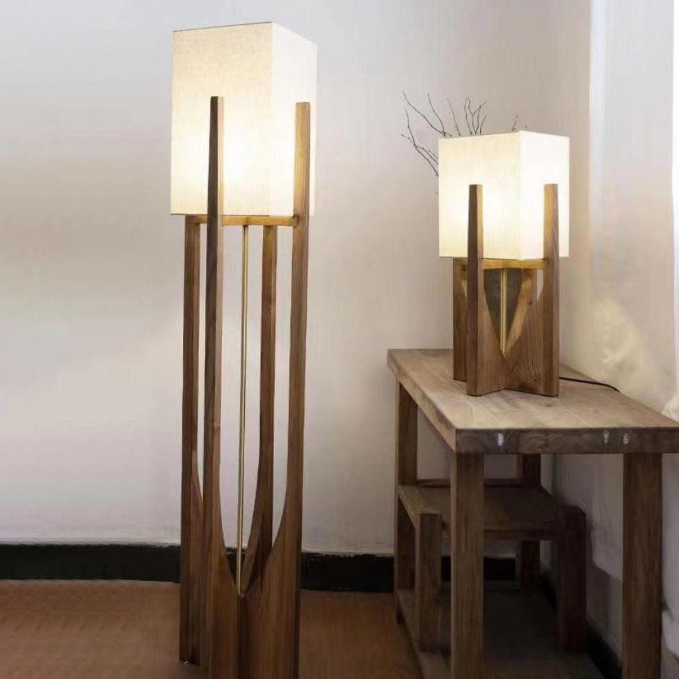 Wooden Table Lamp - SLW Home