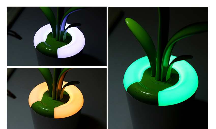 LED Flower Pot Table Lamp - SLW Home