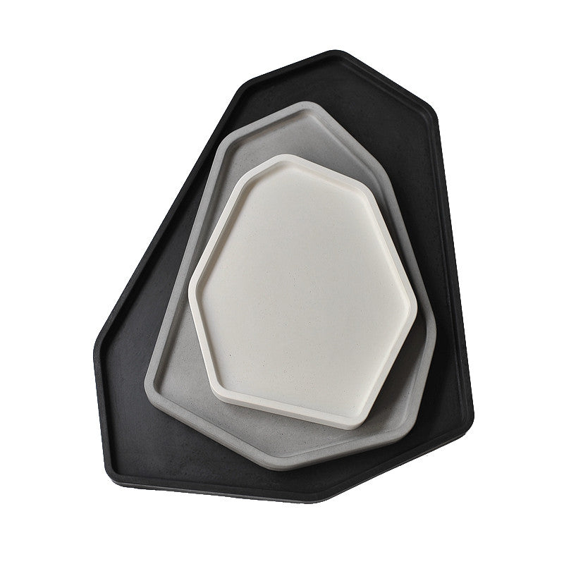 Cement Nordic tray - SLW Home