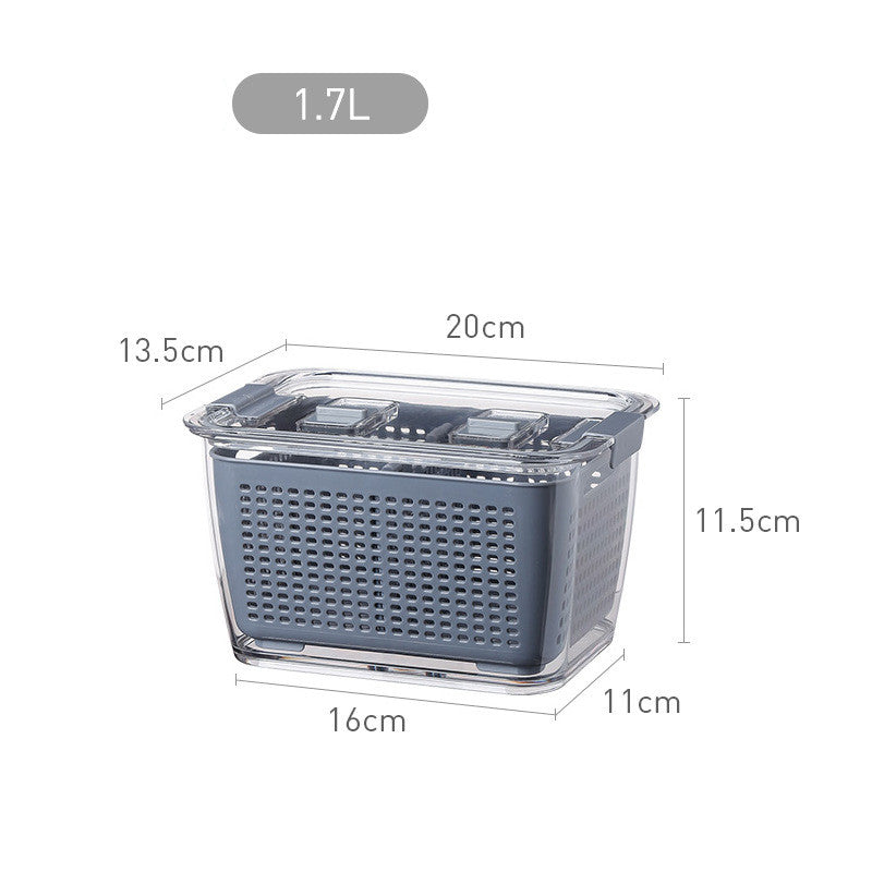 Refrigerator Storage Containers With Lid - SLW Home