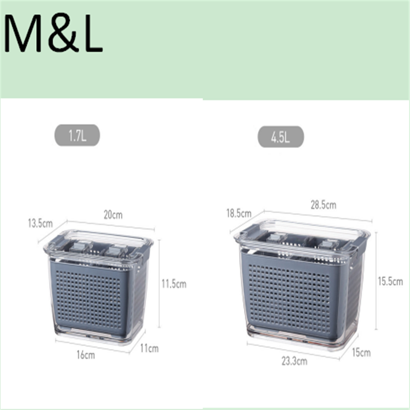 Refrigerator Storage Containers With Lid - SLW Home