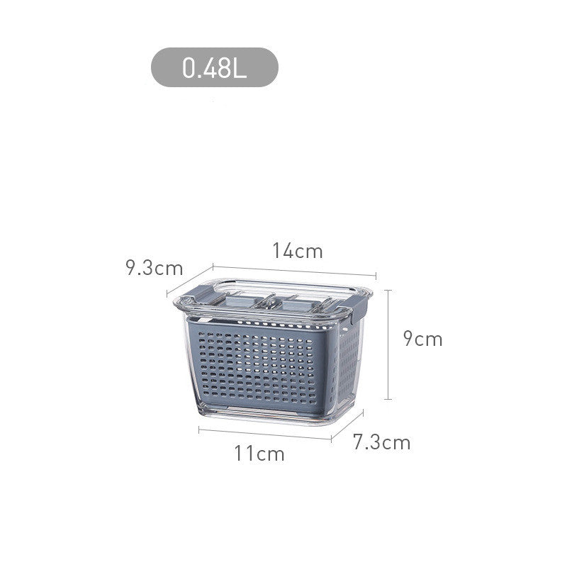 Refrigerator Storage Containers With Lid - SLW Home