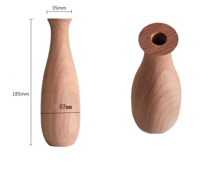 Solid Wood Vase - SLW Home