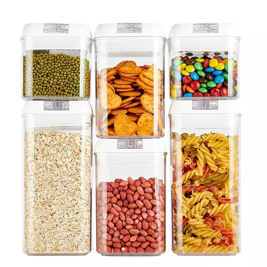 6pcs Set Easy Lock Food Storage Containers - SLW Home