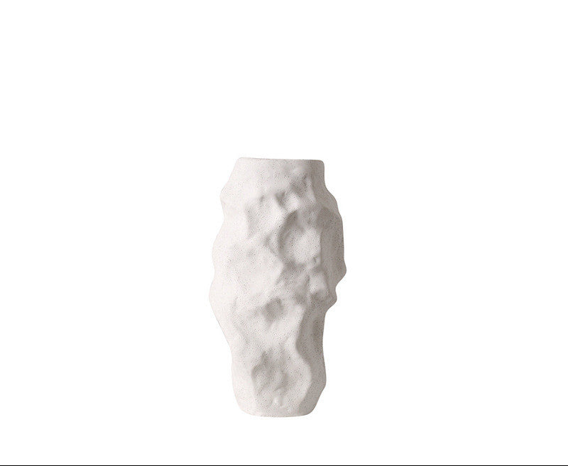 Simple Irregular Ceramic Creative Abstract Vase - SLW Home