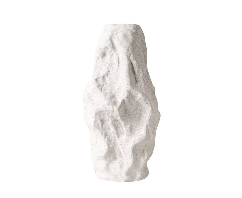 Simple Irregular Ceramic Creative Abstract Vase - SLW Home