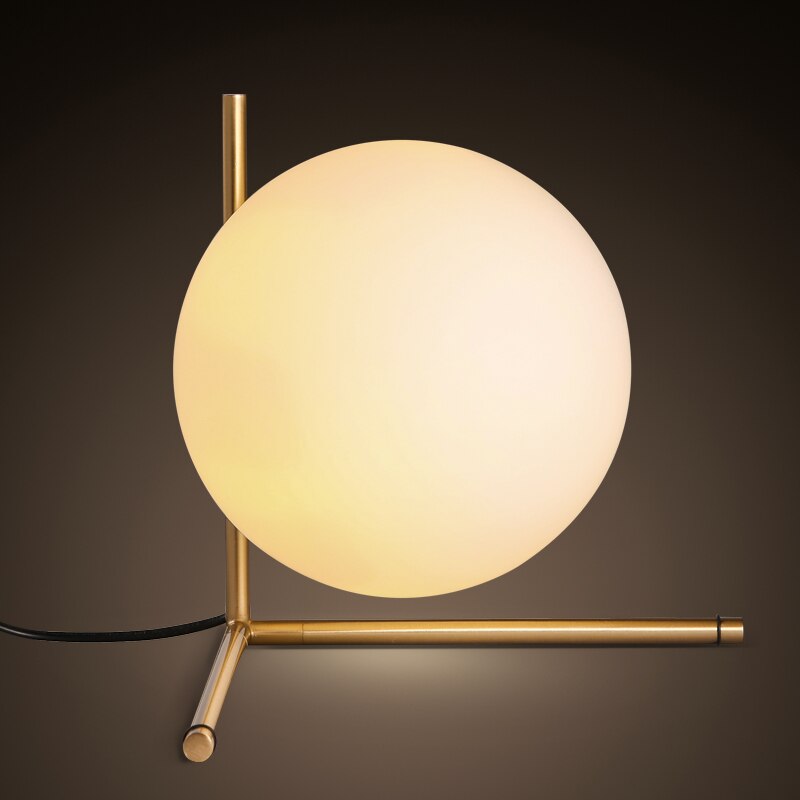 Simple glass ball table lamp - SLW Home