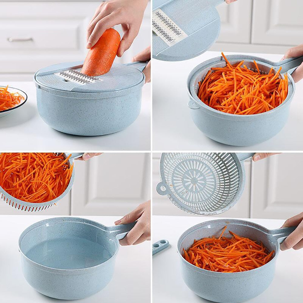 8 In 1 Mandoline Slicer - SLW Home