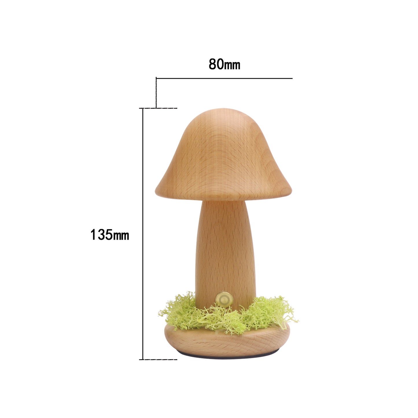 Twist Head Mushroom Touch Night Lamp - SLW Home