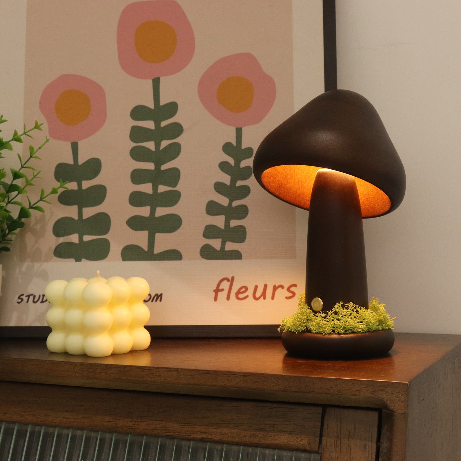 Twist Head Mushroom Touch Night Lamp - SLW Home