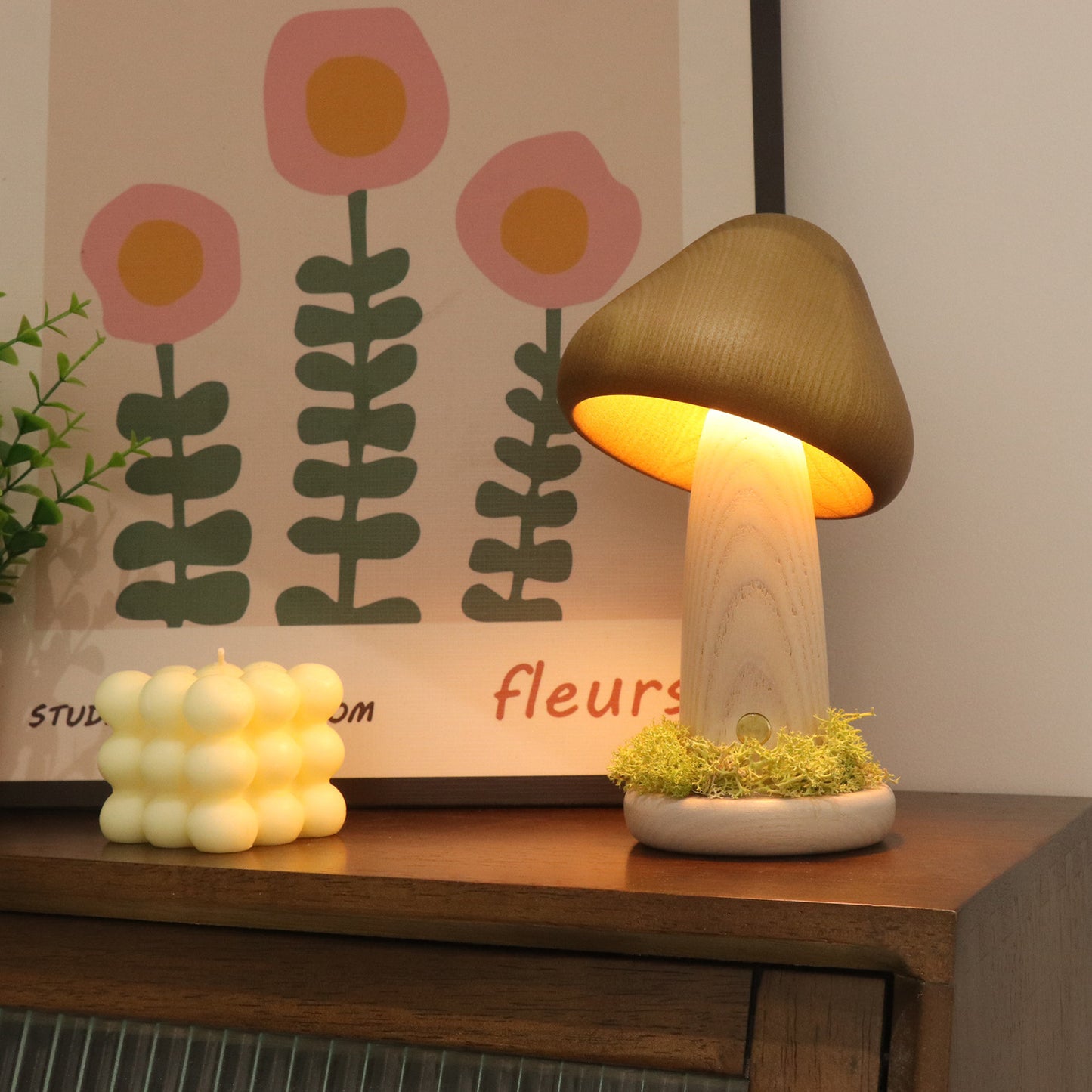 Twist Head Mushroom Touch Night Lamp - SLW Home