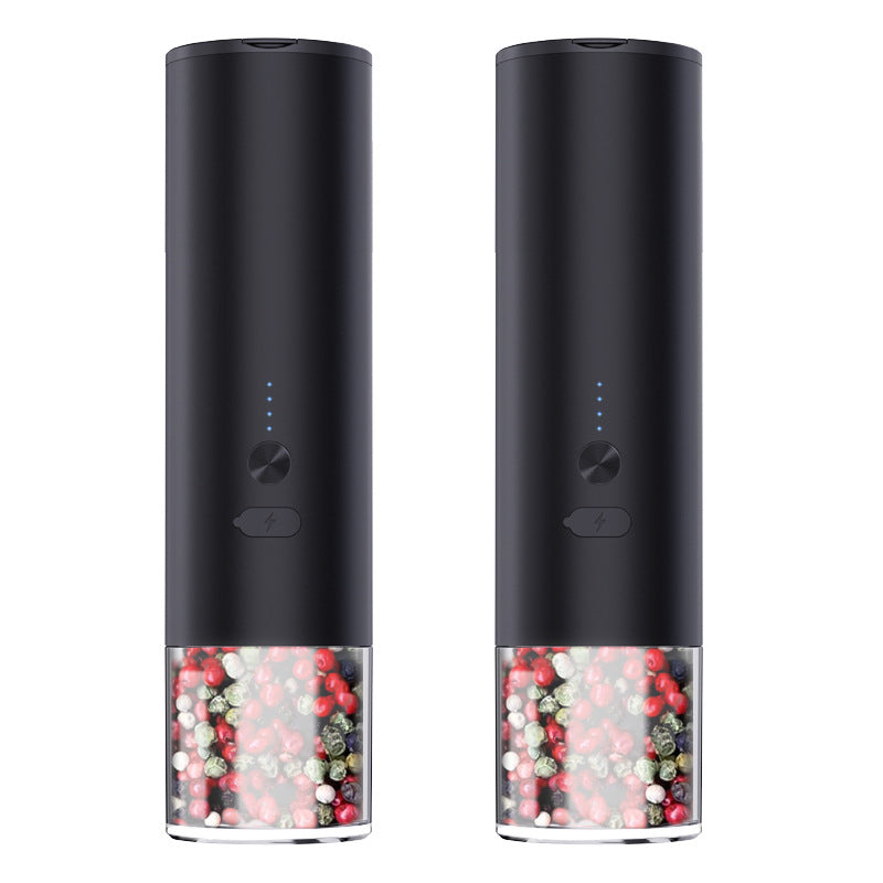 Electric Pepper And Salt Grinder Set With LED - SLW Home