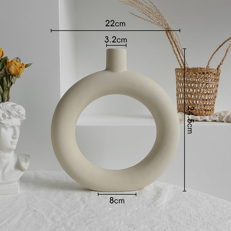 Simplicity Ceramic Vase - SLW Home