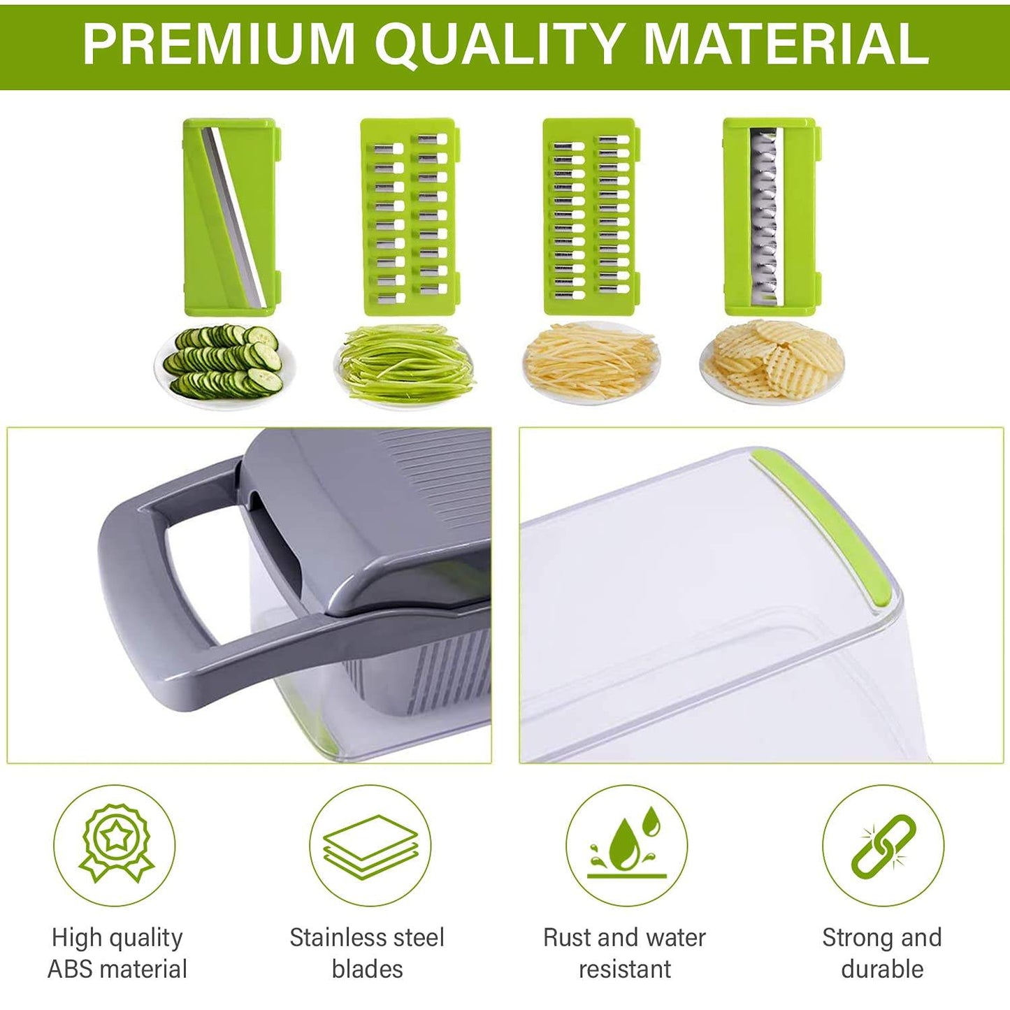 12 In 1 Manual Vegetable Chopper - SLW Home