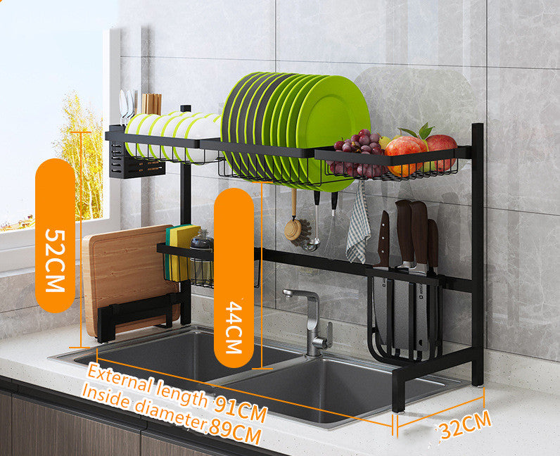 Retractable Sink Dish Rack - SLW Home