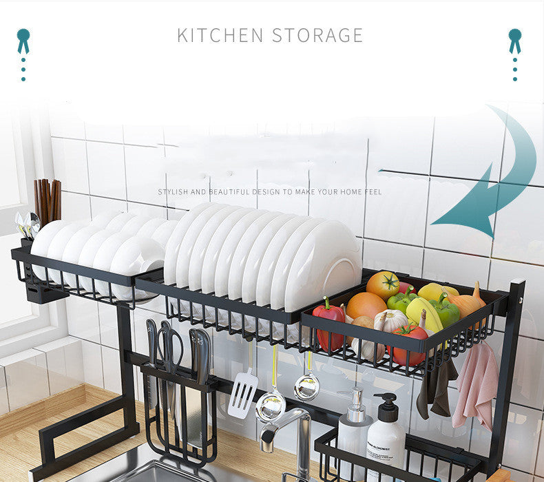 Retractable Sink Dish Rack - SLW Home