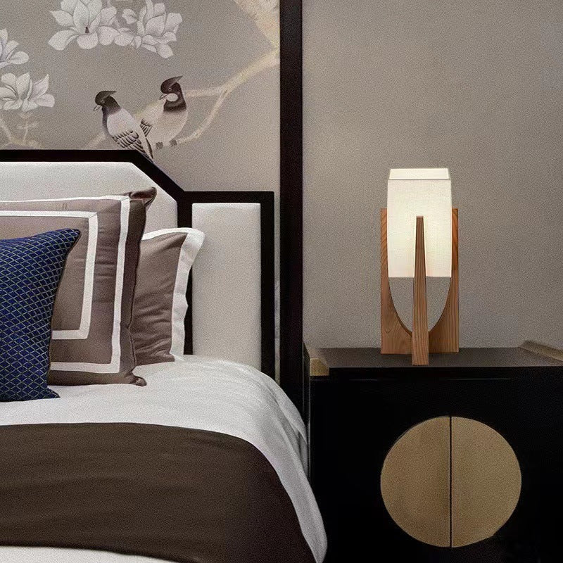 Wooden Table Lamp - SLW Home